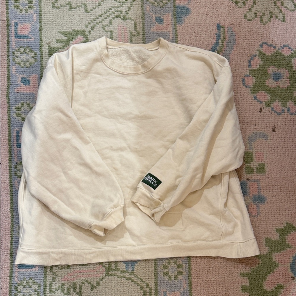 Daily Drills Off-White Sweatshirt
